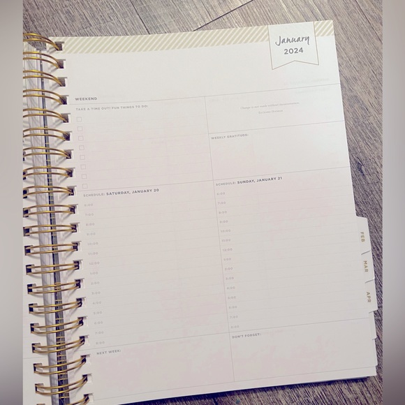 Day Designer Daily/Monthly Planner *New with Tags* - Picture 4 of 8